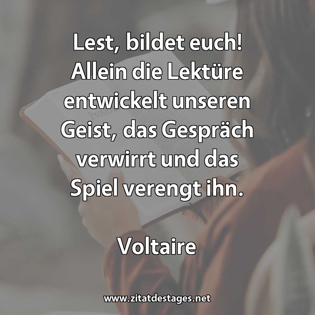 ZITAT DES TAGES vom 06.06.2023 - Zitat des Tages